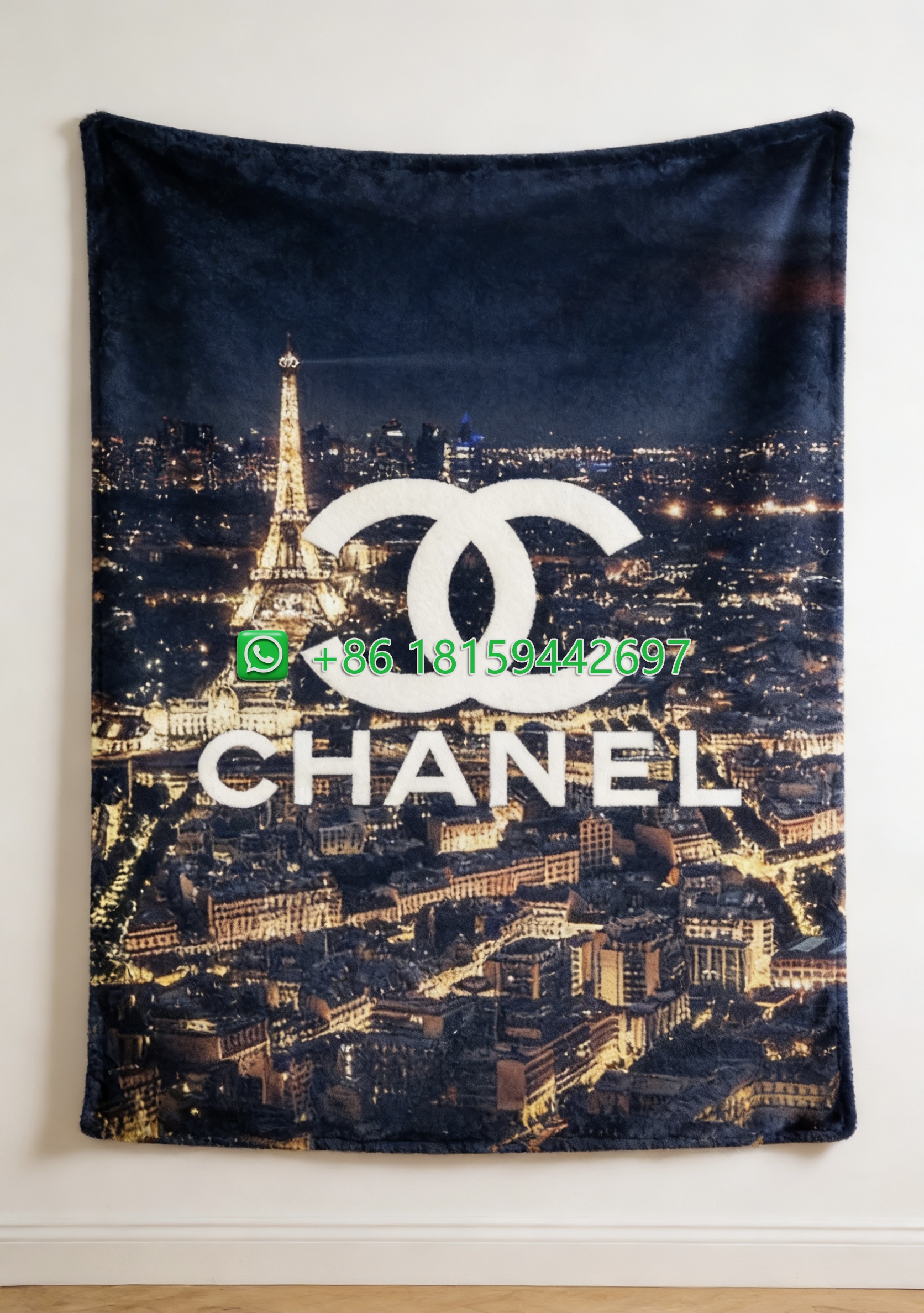 Chanel Throw Blankets